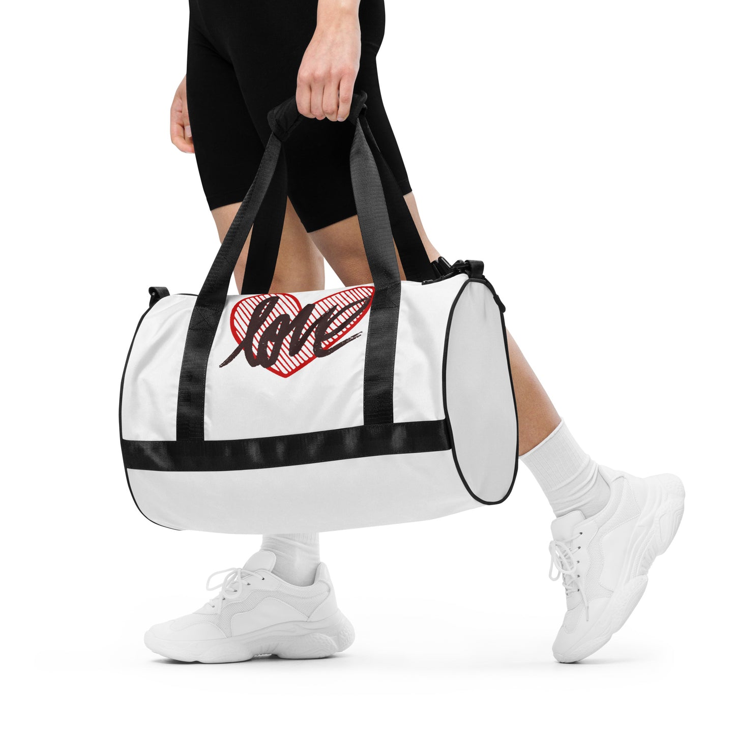 All-over print gym bag