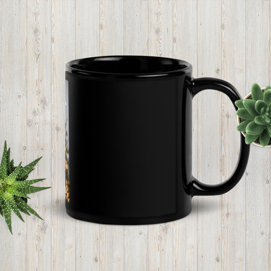 Black Glossy Mug