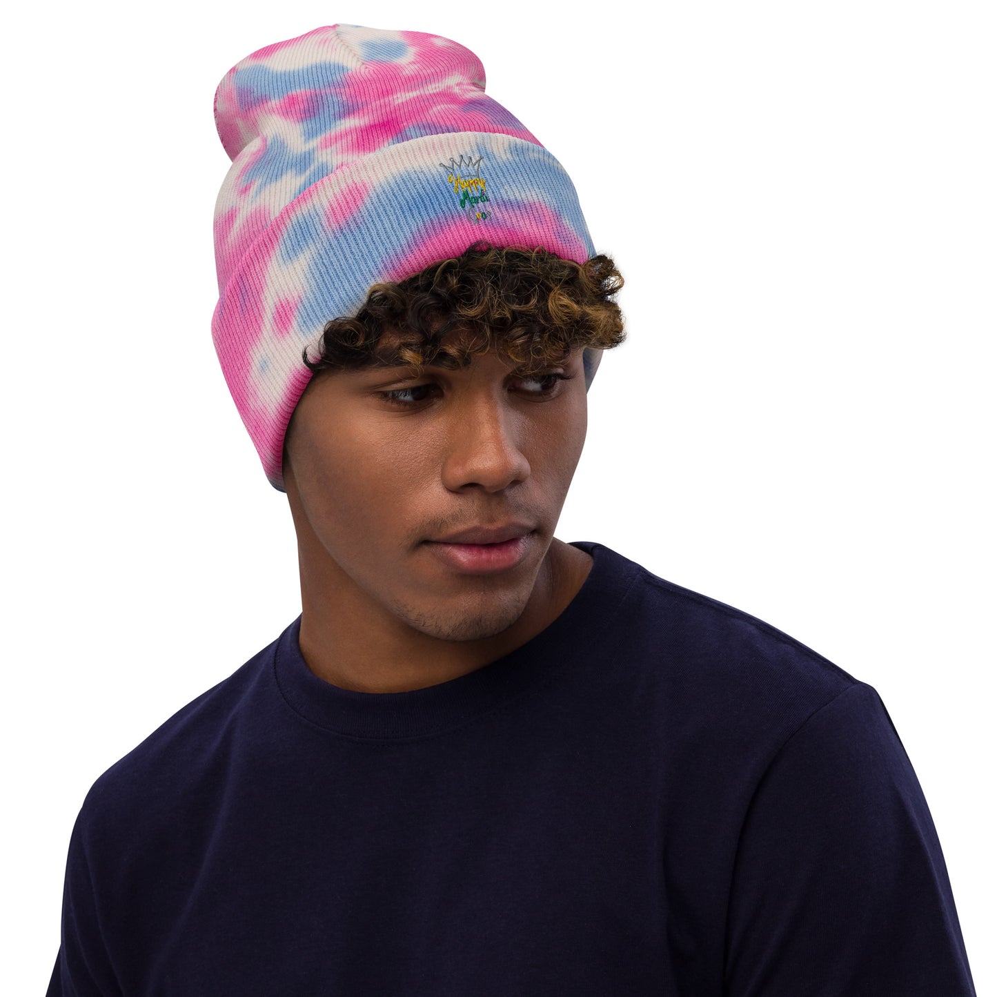 Tie-dye beanie