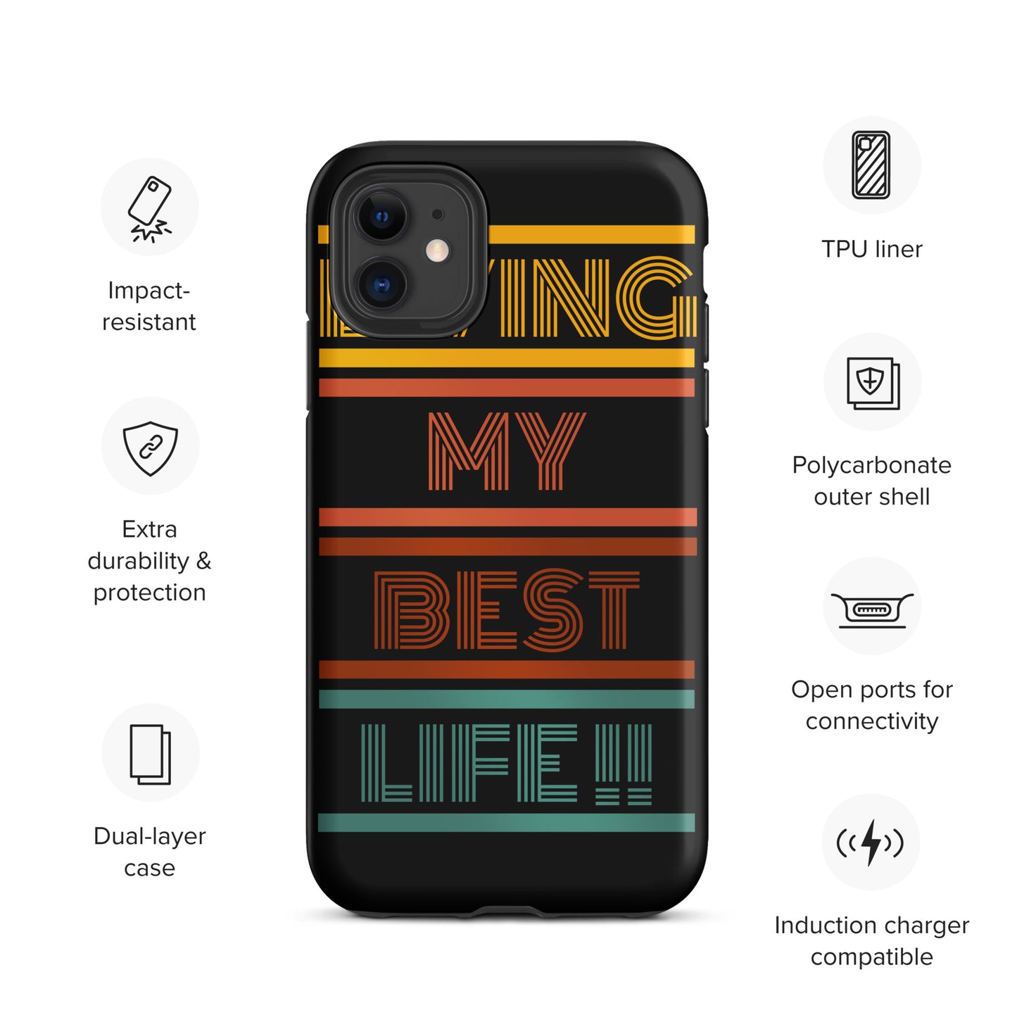 Tough iPhone case