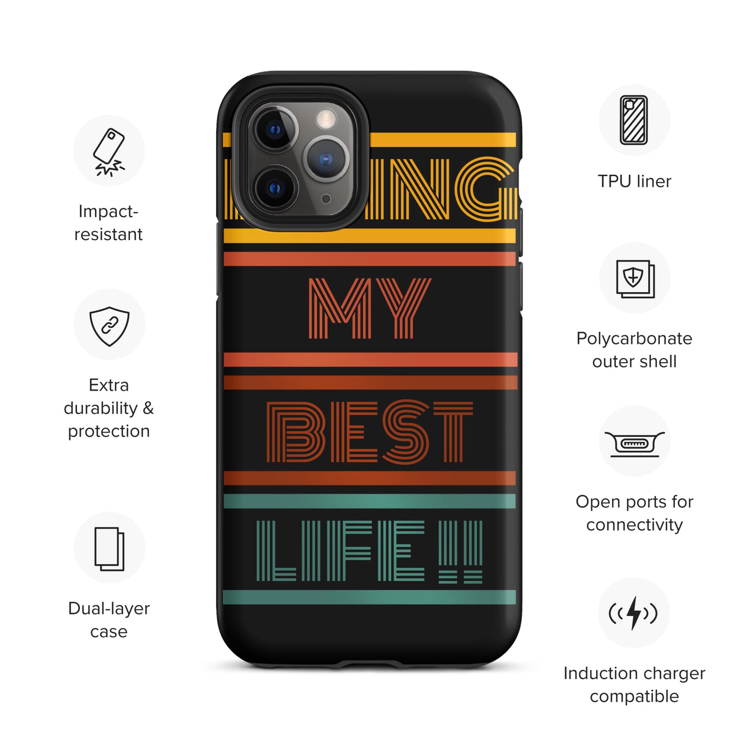 Tough iPhone case