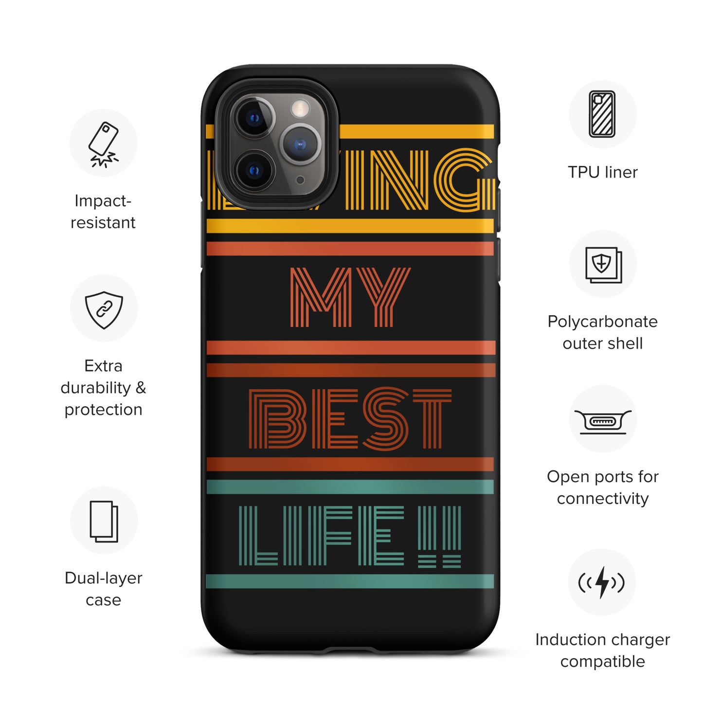 Tough iPhone case