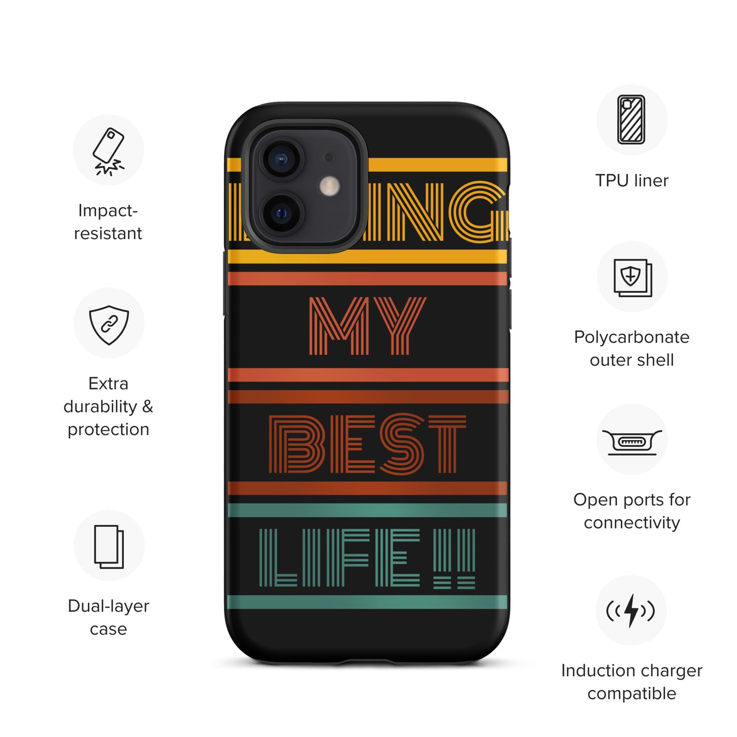 Tough iPhone case