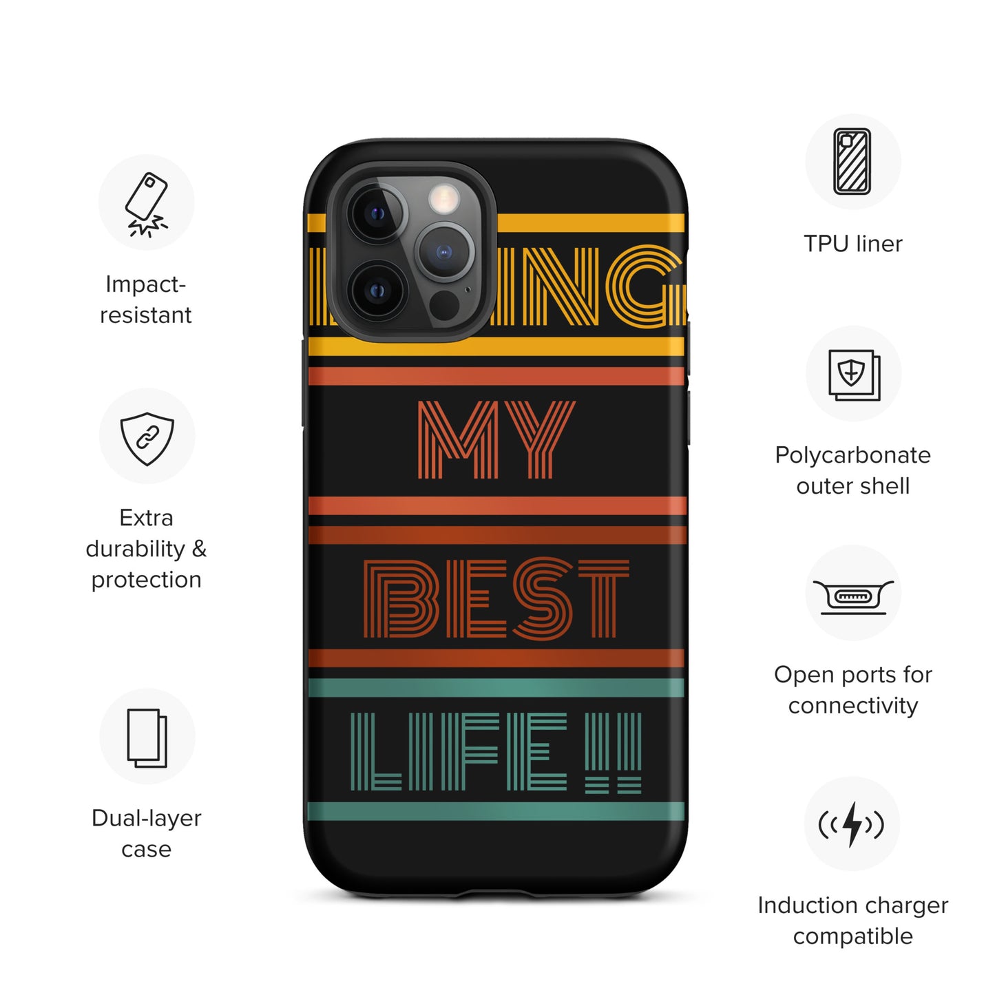 Tough iPhone case