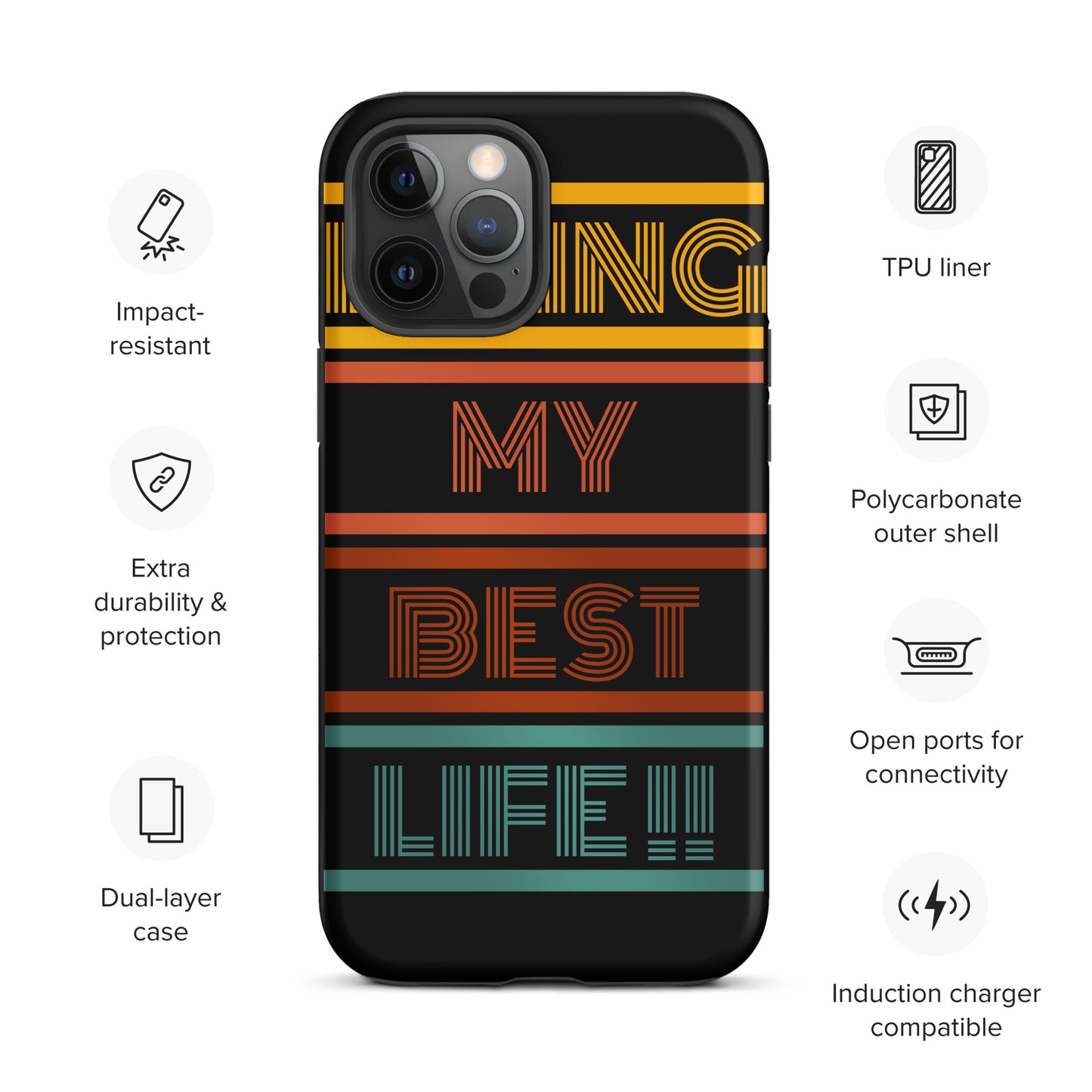 Tough iPhone case