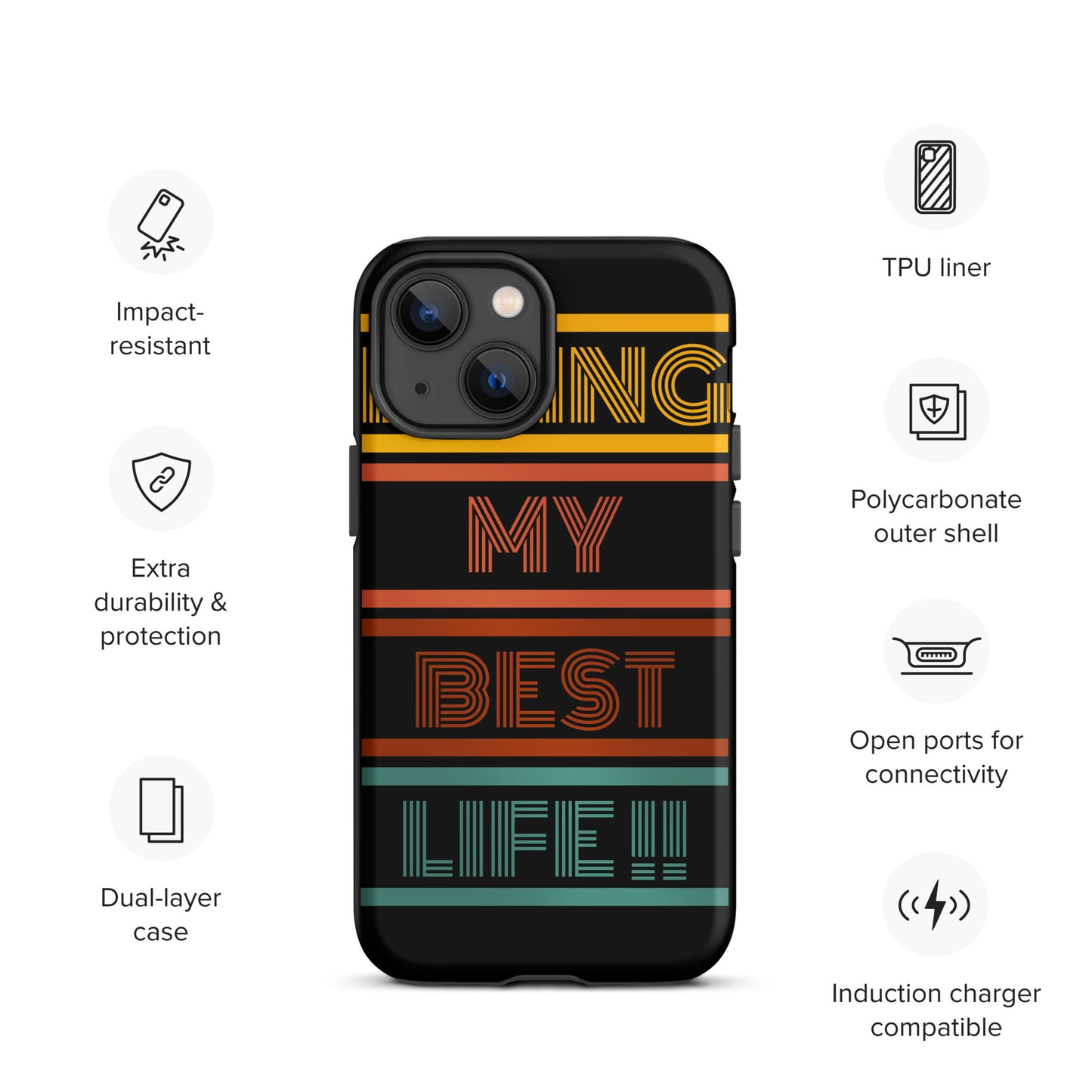 Tough iPhone case