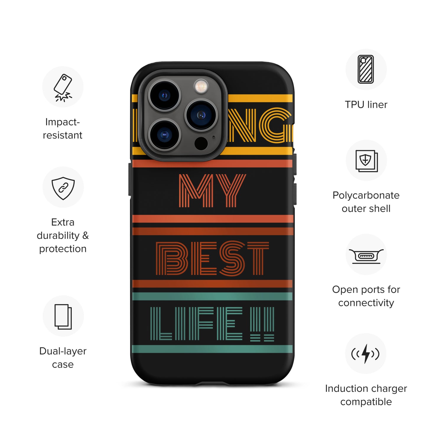 Tough iPhone case