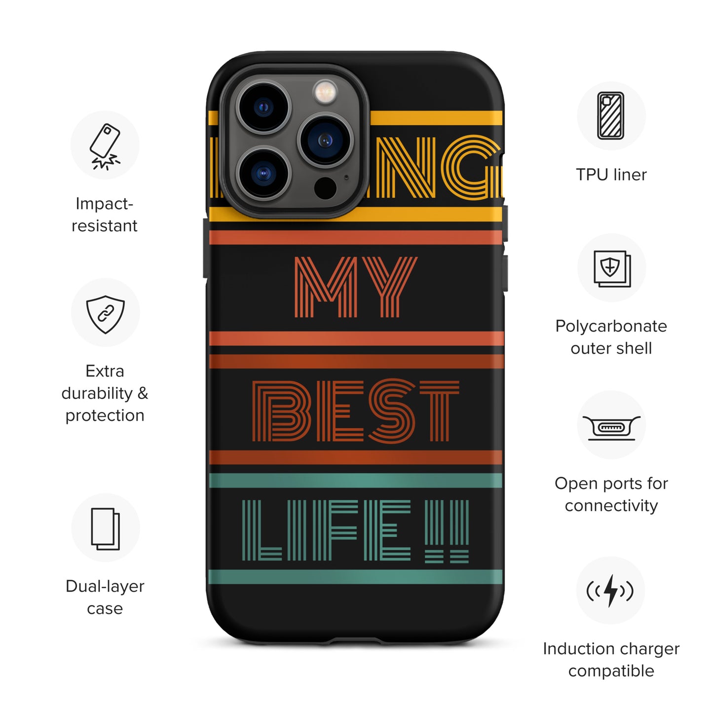 Tough iPhone case