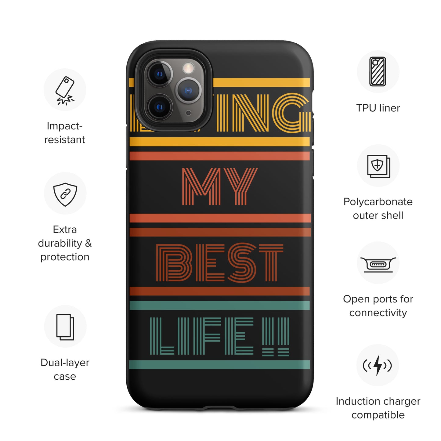 Tough iPhone case