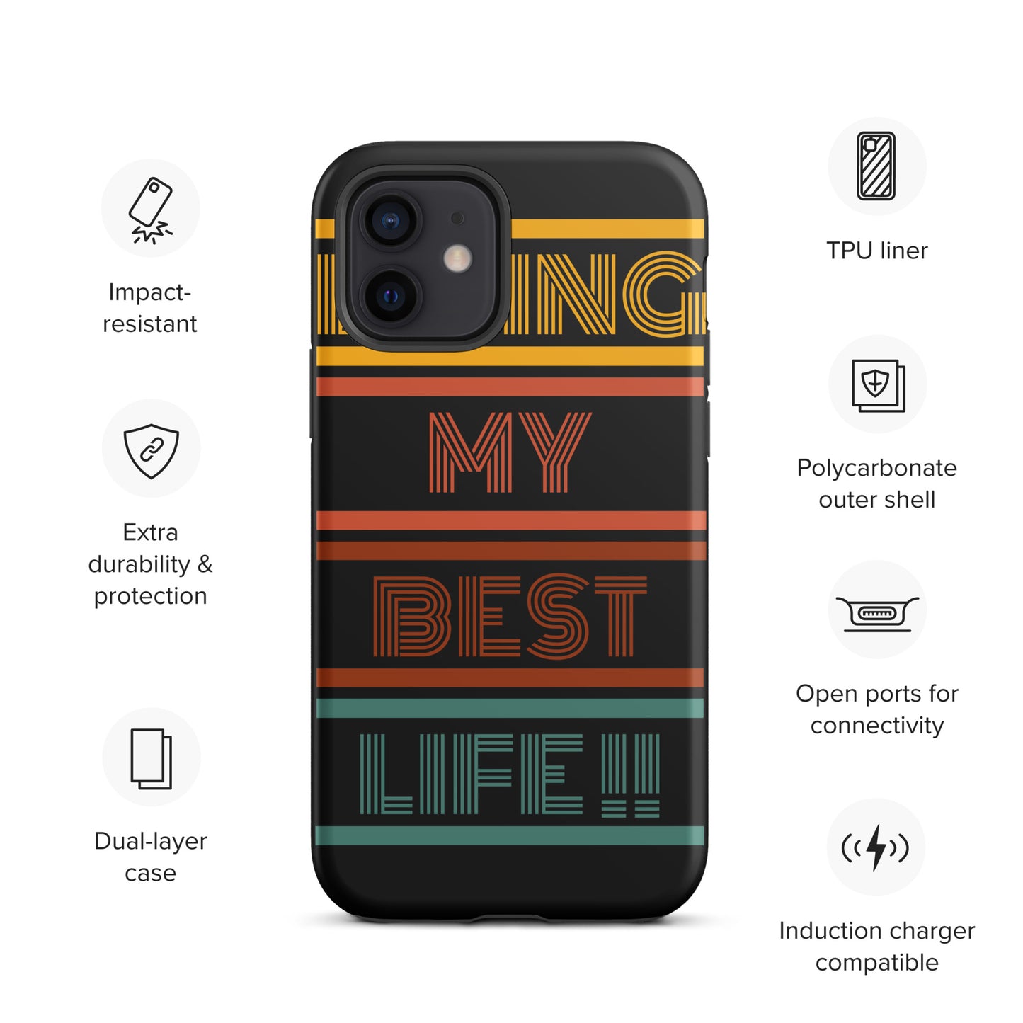 Tough iPhone case