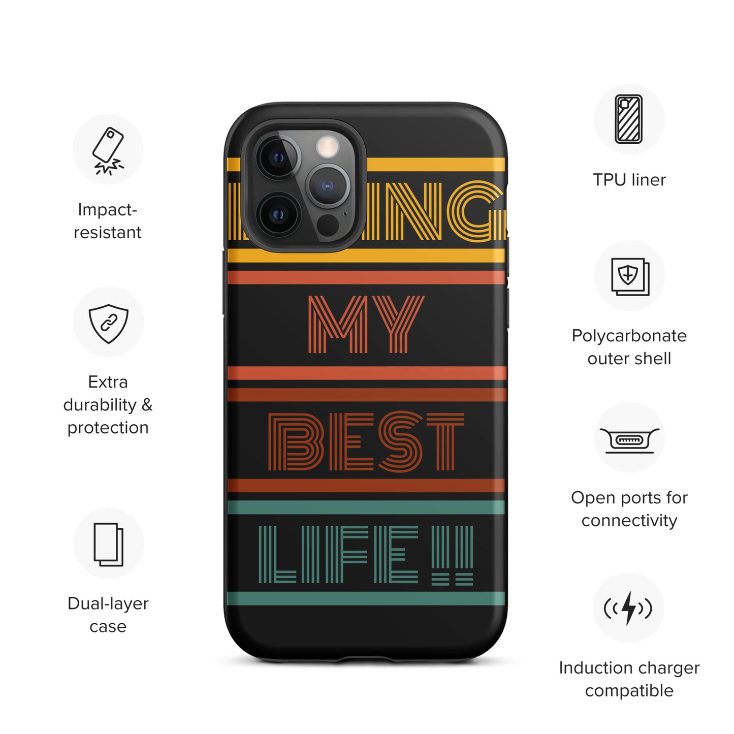 Tough iPhone case