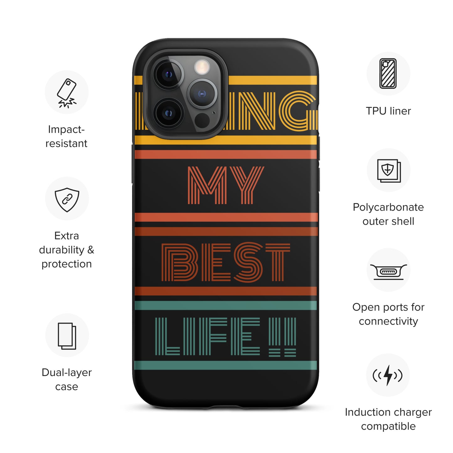 Tough iPhone case