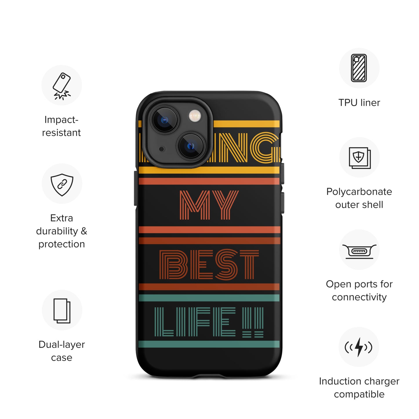 Tough iPhone case