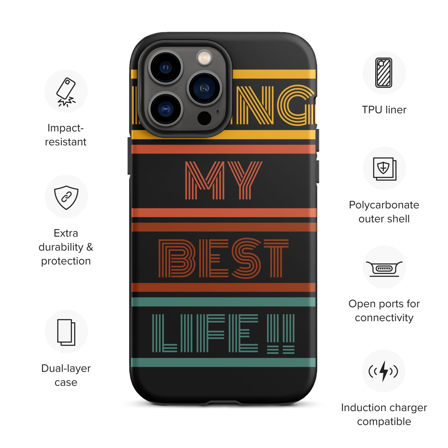 Tough iPhone case