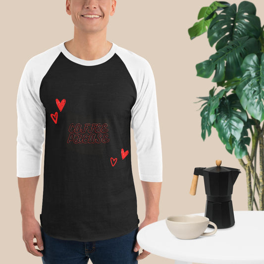 3/4 sleeve raglan shirt